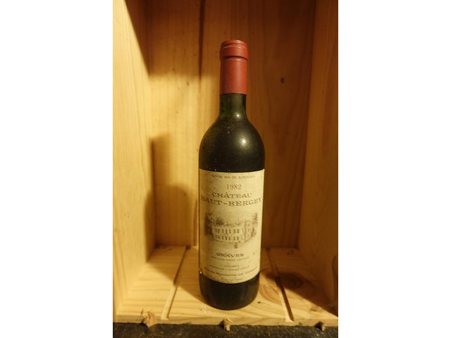 12x 75cl chateau haut-bergey 1982 - afbeelding 1 van  3