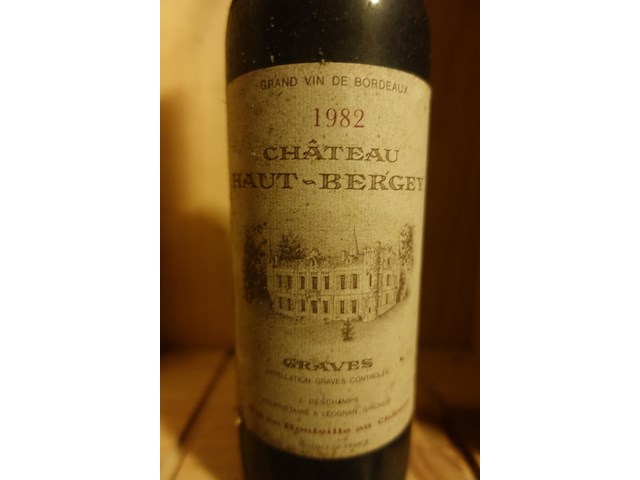 12x 75cl chateau haut-bergey 1982 - afbeelding 2 van  3
