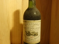 12x 75cl chateau la closerie du grand poujeux moulis 1975 - afbeelding 1 van  4