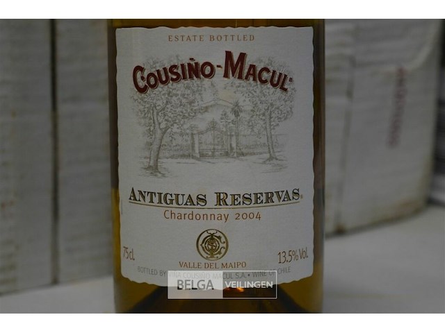 12x 75cl cousino macul - afbeelding 3 van  4