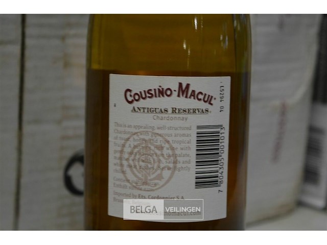 12x 75cl cousino macul - afbeelding 4 van  4