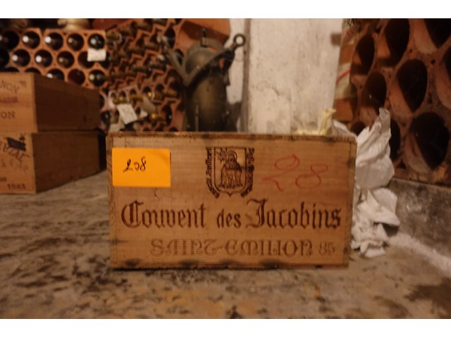 12x 75cl couvent des jacobins 1985 - afbeelding 1 van  1
