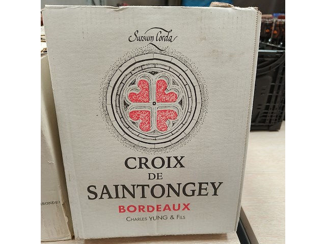 12x 75cl croix de saintongey - afbeelding 1 van  4