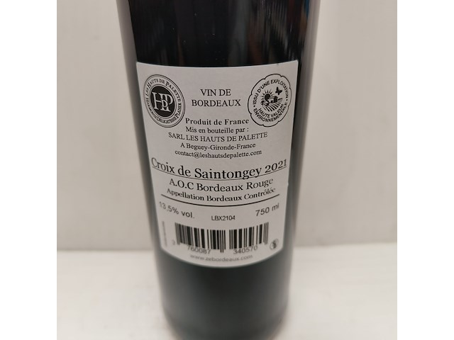 12x 75cl croix de saintongey - afbeelding 4 van  4