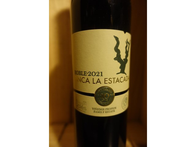 12x 75cl finca la estacada roble 2021 - afbeelding 2 van  3