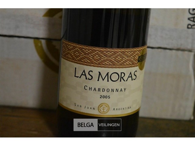 12x 75cl las moras chardony - afbeelding 2 van  3