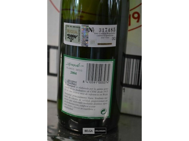 ±12x 75cl monoploe blanco seco rioja - afbeelding 4 van  4