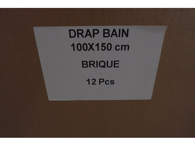 12x badhanddoek brique - afbeelding 5 van  6