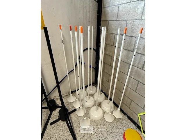 12x badmintonhonkpalen - afbeelding 1 van  1