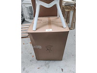 12x barstoel wit nieuw (12x) - afbeelding 1 van  3