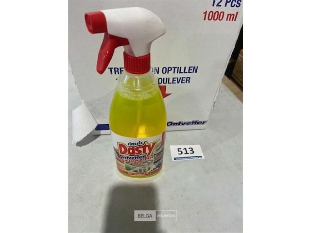 12x dasty ontvetter spray 1000ml - afbeelding 1 van  3