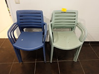 12x div kunststof stoel - afbeelding 4 van  4