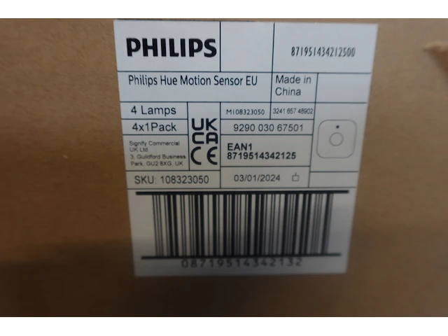 12x doos philips motion sensor - afbeelding 3 van  3