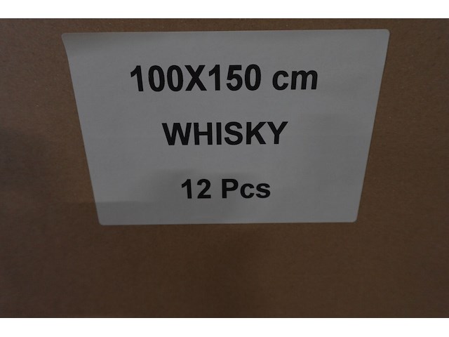12x douchehanddoek whisky - afbeelding 4 van  5