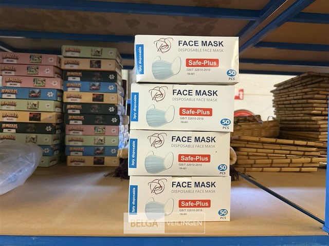 ± 12x dozen mondmaskers - afbeelding 2 van  3