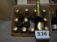 12x fles champagne, perrier-jouët, grand brut, 37,5cl - afbeelding 1 van  2