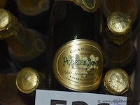 12x fles champagne, perrier-jouët, grand brut, 37,5cl - afbeelding 2 van  2