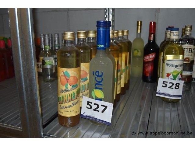12x fles likeur, wo. limoncé, liquore di limoni, 25% vol., 700ml - afbeelding 1 van  2