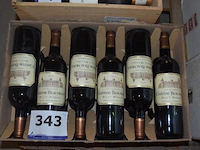 12x fles rode wijn, château beaumont, haut-médoc, 2010, 75cl - afbeelding 1 van  3