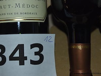 12x fles rode wijn, château beaumont, haut-médoc, 2010, 75cl - afbeelding 3 van  3