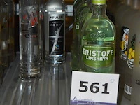 12x fles vodka, wo. 8x eristoff limskaya, 1x fair. premium vodka, 3x elit by stolichnaya - afbeelding 1 van  3