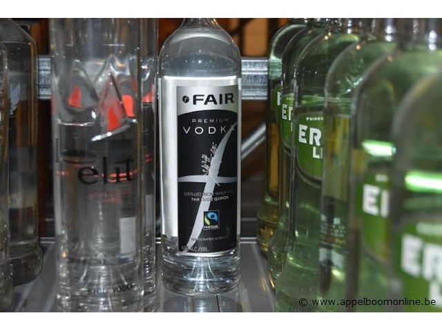 12x fles vodka, wo. 8x eristoff limskaya, 1x fair. premium vodka, 3x elit by stolichnaya - afbeelding 2 van  3