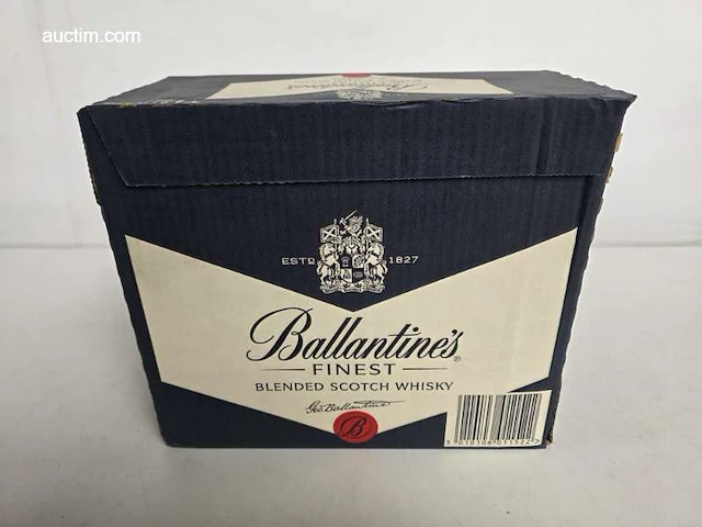 (12x) fles(sen) ballentine's whisky - afbeelding 3 van  4