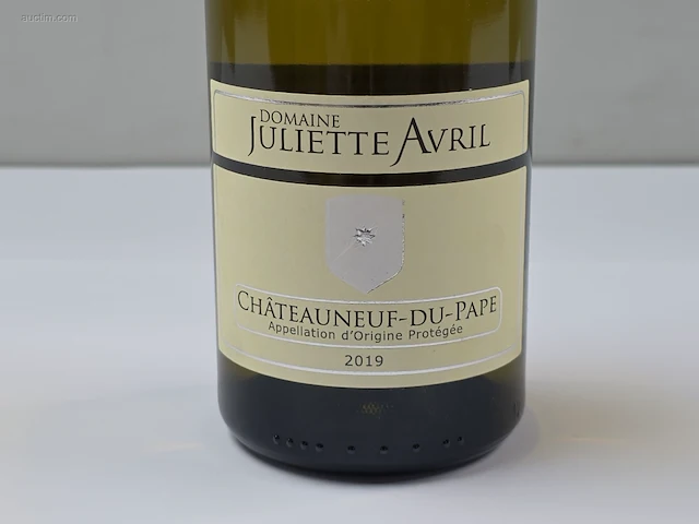 (12x) fles(sen) chateauneuf du pape 75 - afbeelding 2 van  6