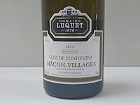 (12x) fles(sen) clos de condemine macon- villages... - afbeelding 3 van  7