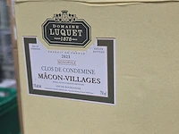 (12x) fles(sen) clos de condemine macon- villages... - afbeelding 7 van  7