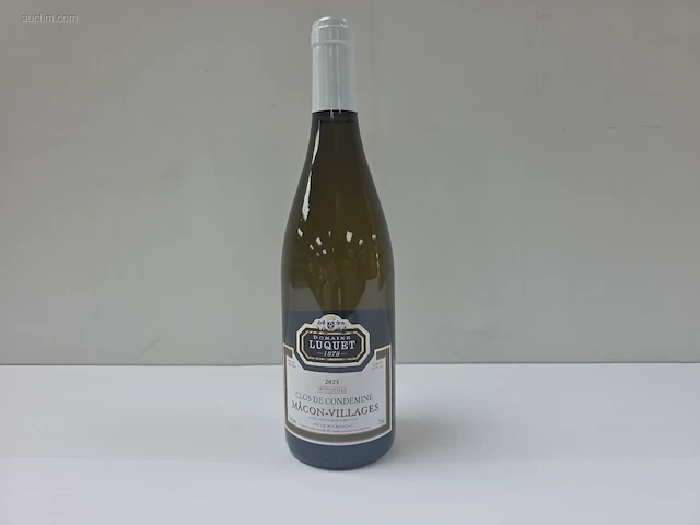 (12x) fles(sen) clos de condemine macon- villages... - afbeelding 1 van  7