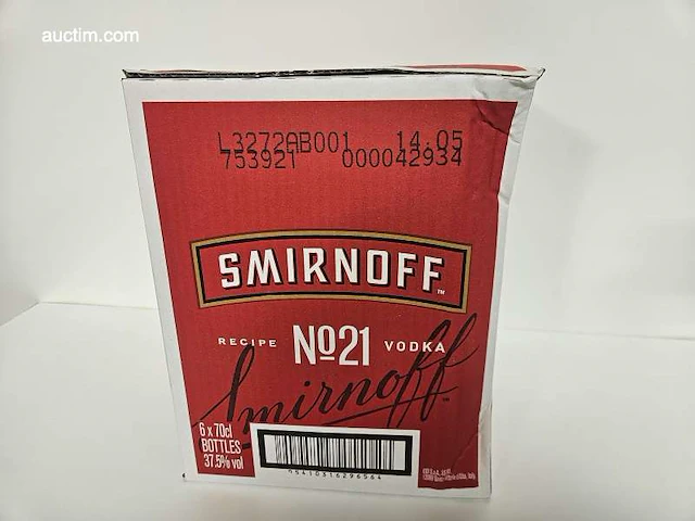 (12x) fles(sen) smirnoff wodka - afbeelding 4 van  4