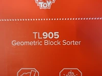 12x geometric block sorter tooky toy - afbeelding 2 van  2