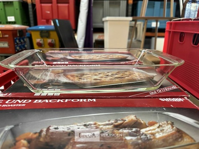 12x glazen ovenschotel afm 35x20 cm - afbeelding 2 van  3