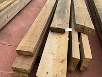 12x houten balken l200 cm - afbeelding 1 van  3