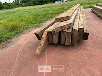 12x houten balken l550 cm - afbeelding 2 van  3