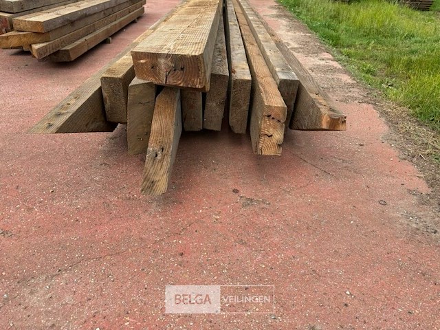 12x houten balken l550 cm - afbeelding 3 van  3