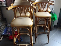 12x houten barstoel