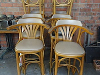 12x houten barstoel - afbeelding 4 van  4