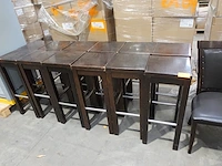 12x houten barstoel - afbeelding 4 van  5