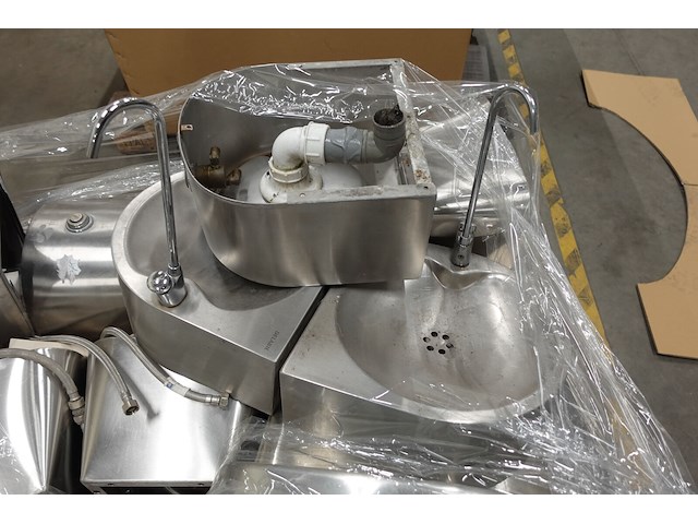 12x inox drinkfontein - afbeelding 3 van  7