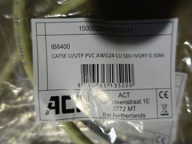 12x kabel utp - afbeelding 2 van  3