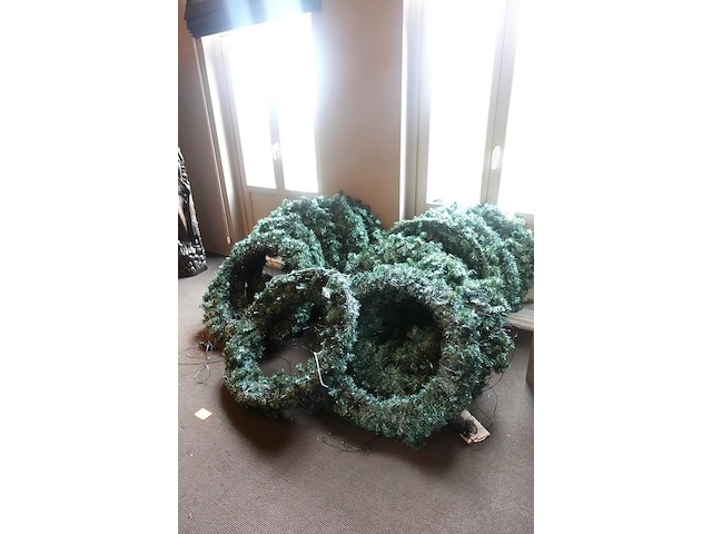 12x kerstkrans - afbeelding 2 van  2