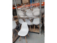 12x kuipstoel wit excl. container (12x) - afbeelding 4 van  4