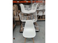 12x kuipstoel wit excl. pallet (12x) - afbeelding 2 van  3