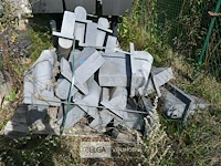± 12x kunststof afbakening