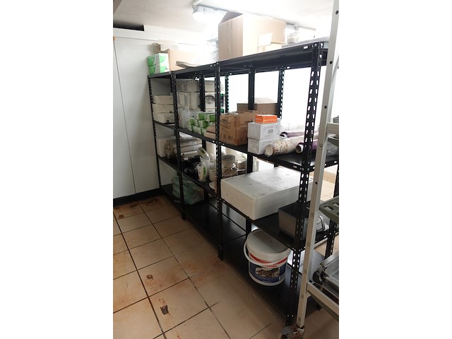 12x metalen rek + inhoud - afbeelding 4 van  18