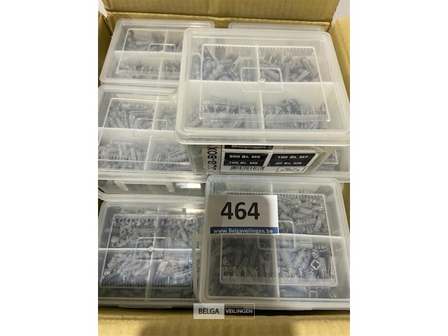 12x muurpluggenbox 200xm5 100xm6 100xm7 60xm8 12 boxen - afbeelding 3 van  3
