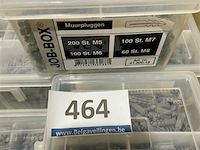 12x muurpluggenbox 200xm5 100xm6 100xm7 60xm8 12 boxen - afbeelding 1 van  3