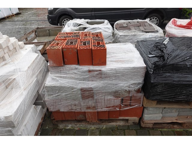 12x pallet diverse stenen & klinkers - afbeelding 6 van  15